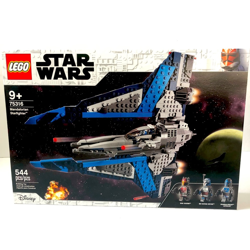 Lego 75316 Star Wars Mandalorian Starfighter Set Clone Wars New Factory Sealed